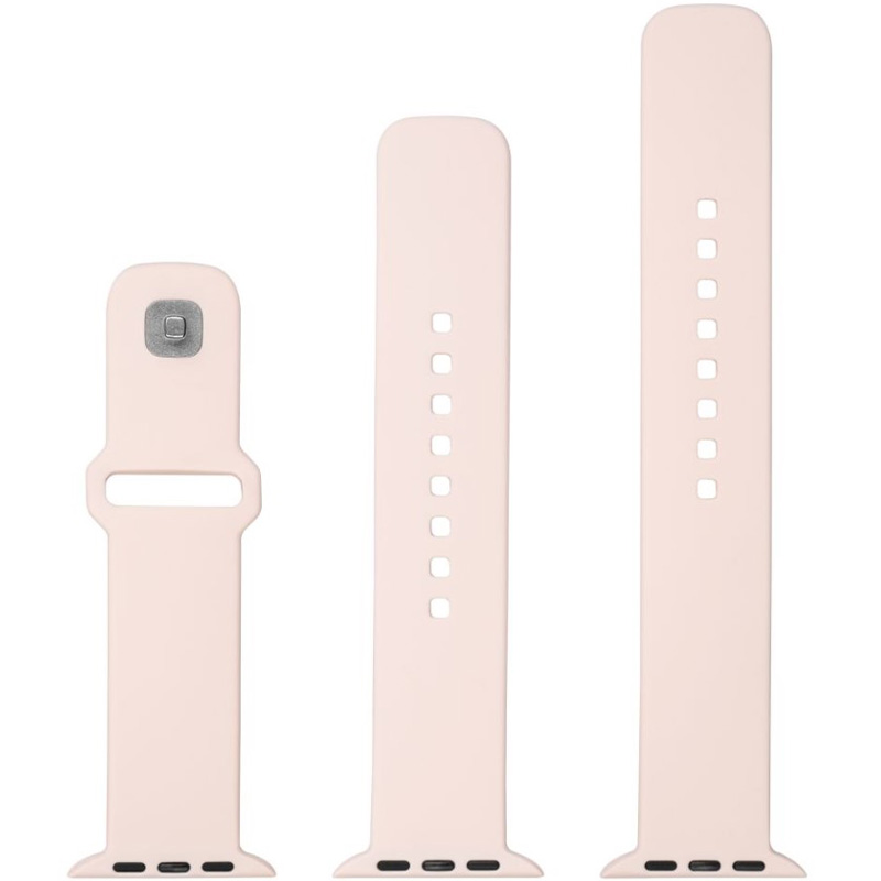 Silikonowy pasek Fixed Silicone Strap do Apple Watch 41 / 40 / 38 mm, różowy